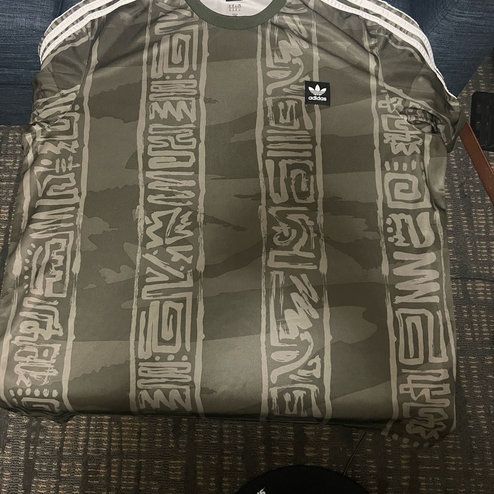 Adidas Green Graphic T-Shirt